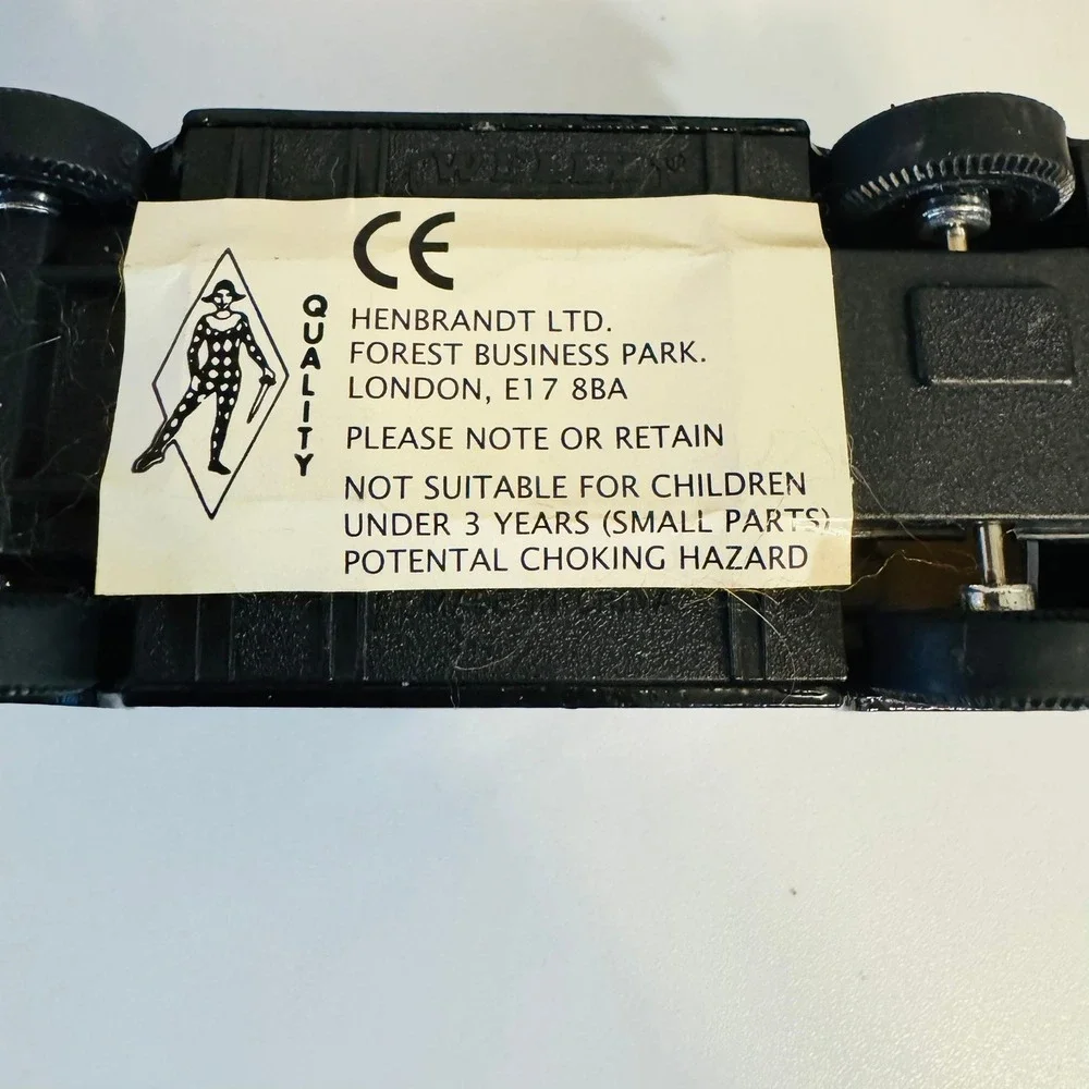 Vintage Welly London Black Taxicab Diecast Opening Doors Hood 5